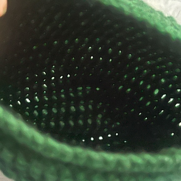 Handmade Crochet Newborn Prop Mermaid Tail Blanket and Starfish Headband - Picture 3 of 13